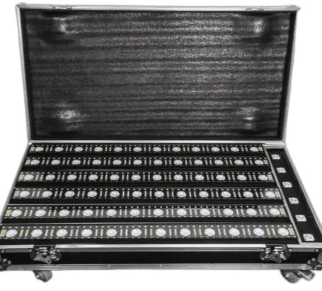 (Set of 6) LED Battery Powered Wireless DMX Pixel Pars