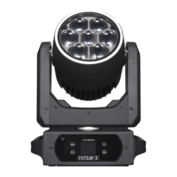 (Set of 2) BPM-Splash X 7x40W Bee-Eye Wash Moving Head - Black