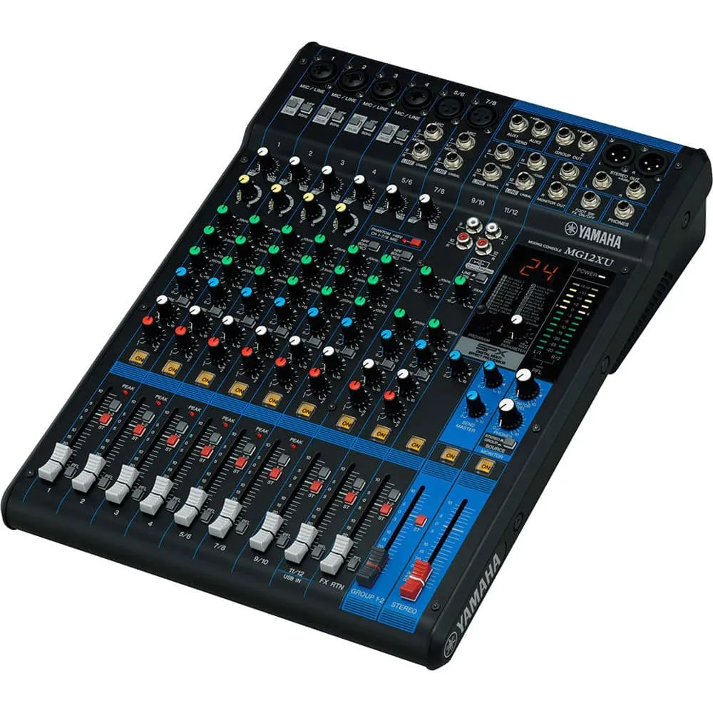 Yamaha MG12XU 12 Channel Mixer